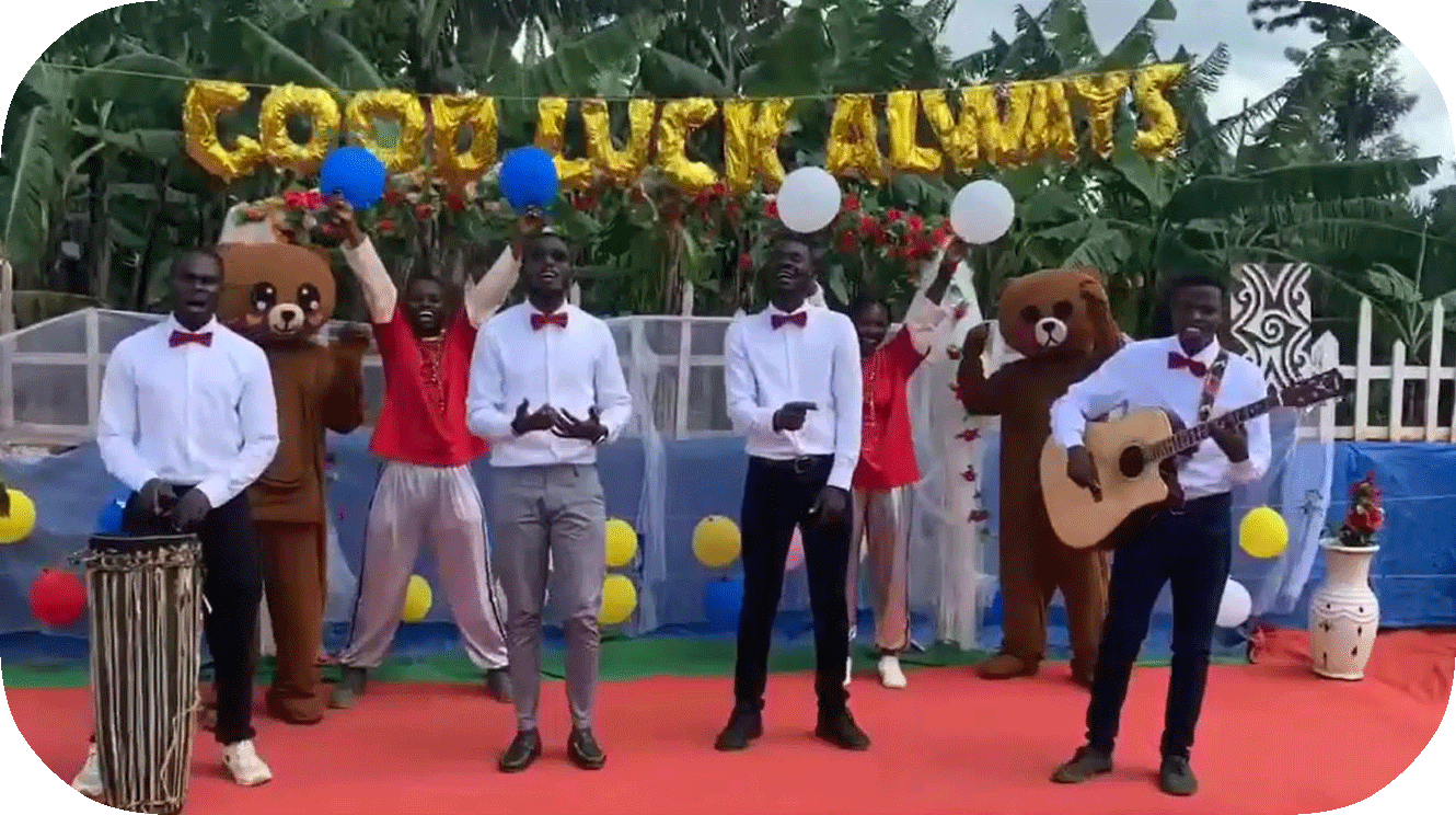 世界からのサプライズ動画 ルワンダ アフリカンスター バースデーソング付き 世界からのサプライズ動画